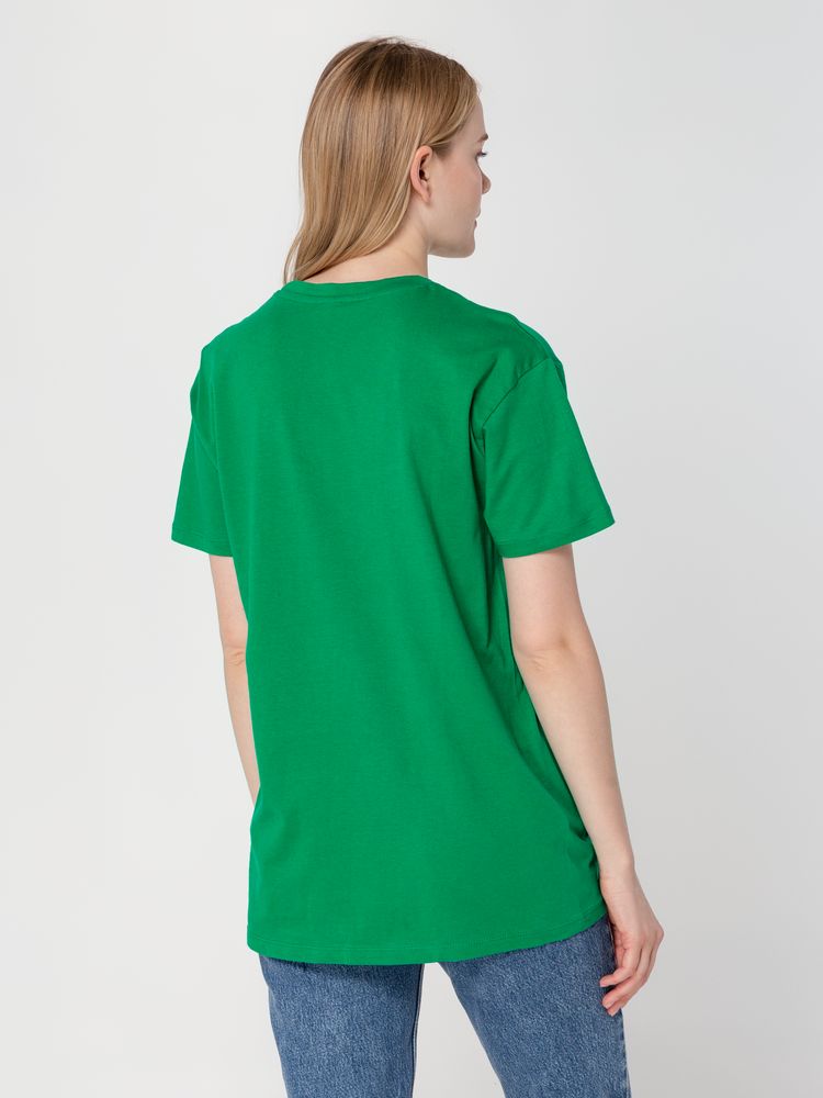 Футболка унисекс Regent 150, ярко-зеленая — изображение 7