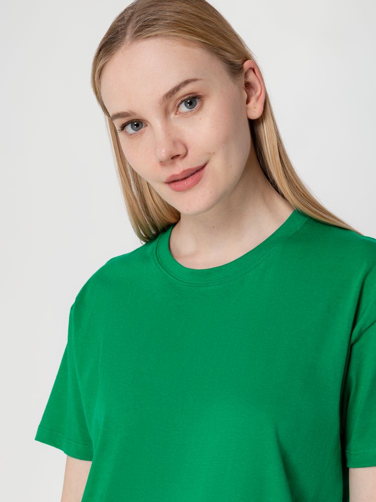 Футболка унисекс Regent 150, ярко-зеленая — изображение 8