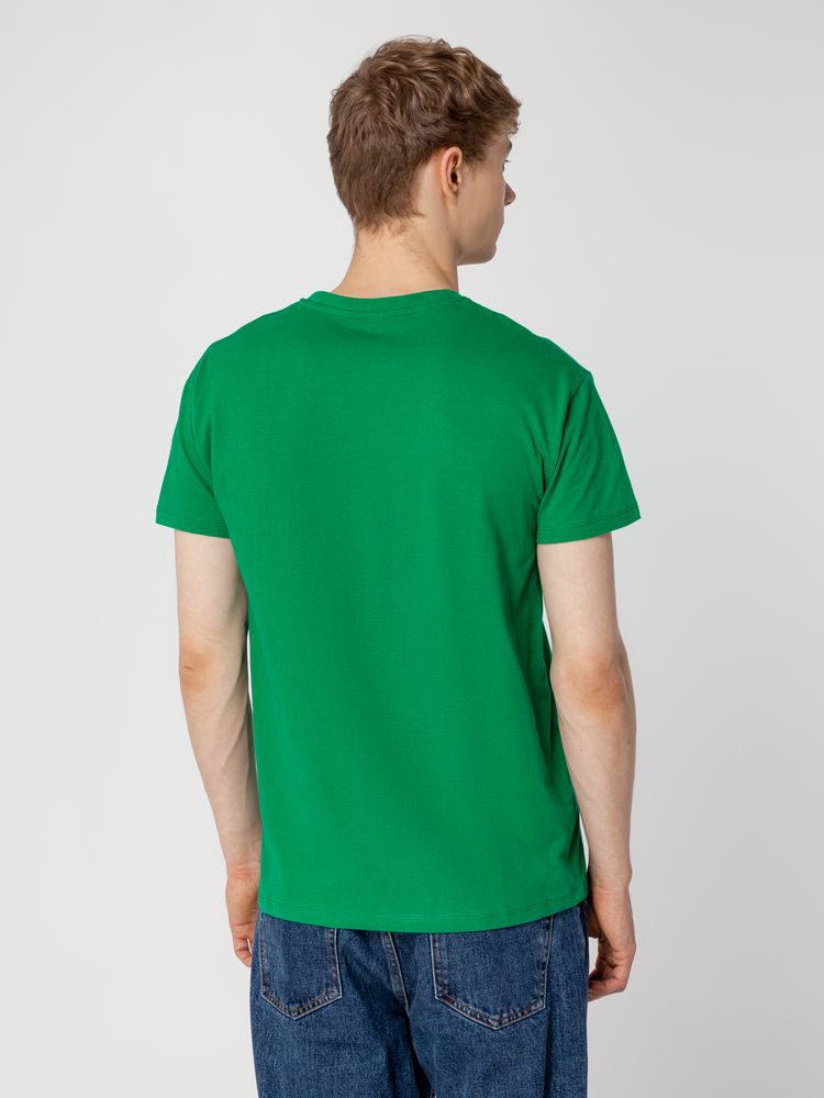 Футболка унисекс Regent 150, ярко-зеленая — изображение 11