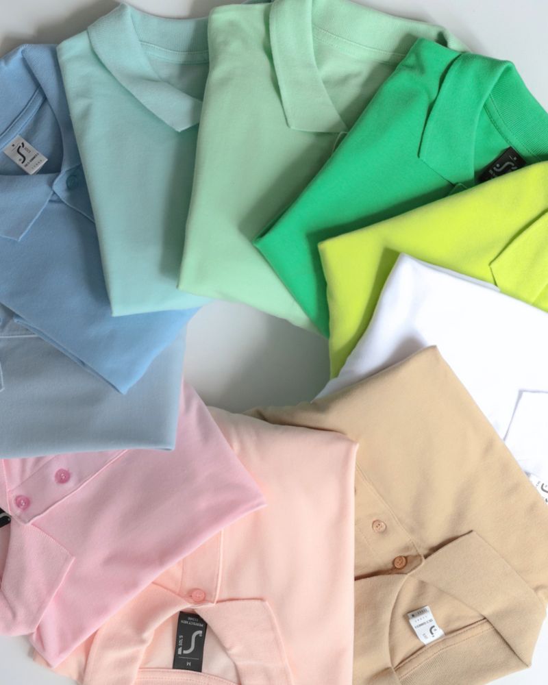 Рубашка поло мужская Summer 170, белая — изображение 11