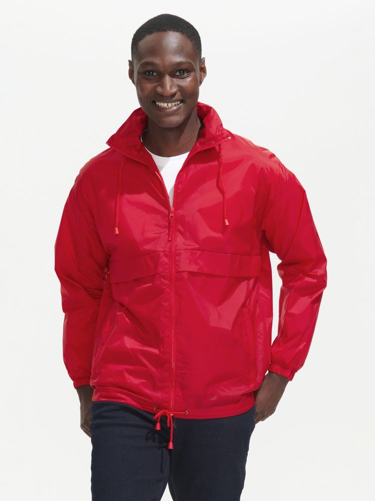 Ветровка из нейлона Surf 210, бирюзовая — изображение 9