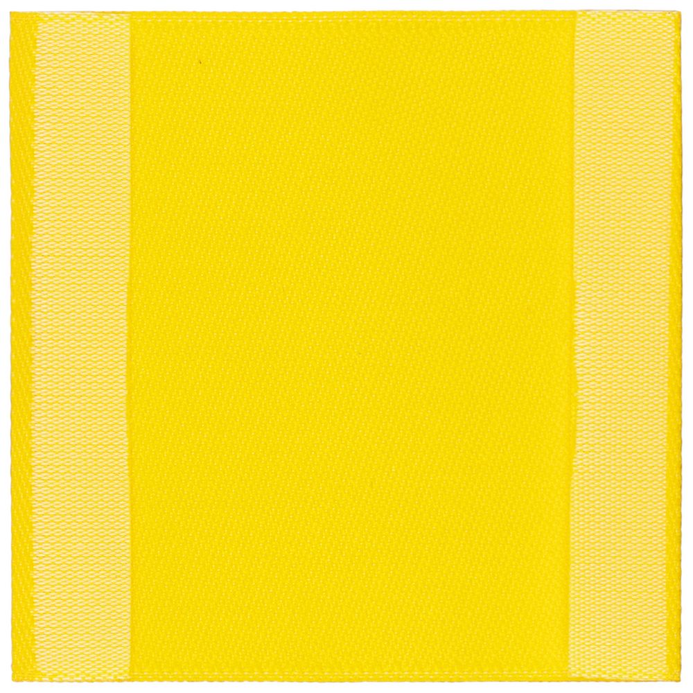Лейбл тканевый Epsilon, L, желтый — изображение 3