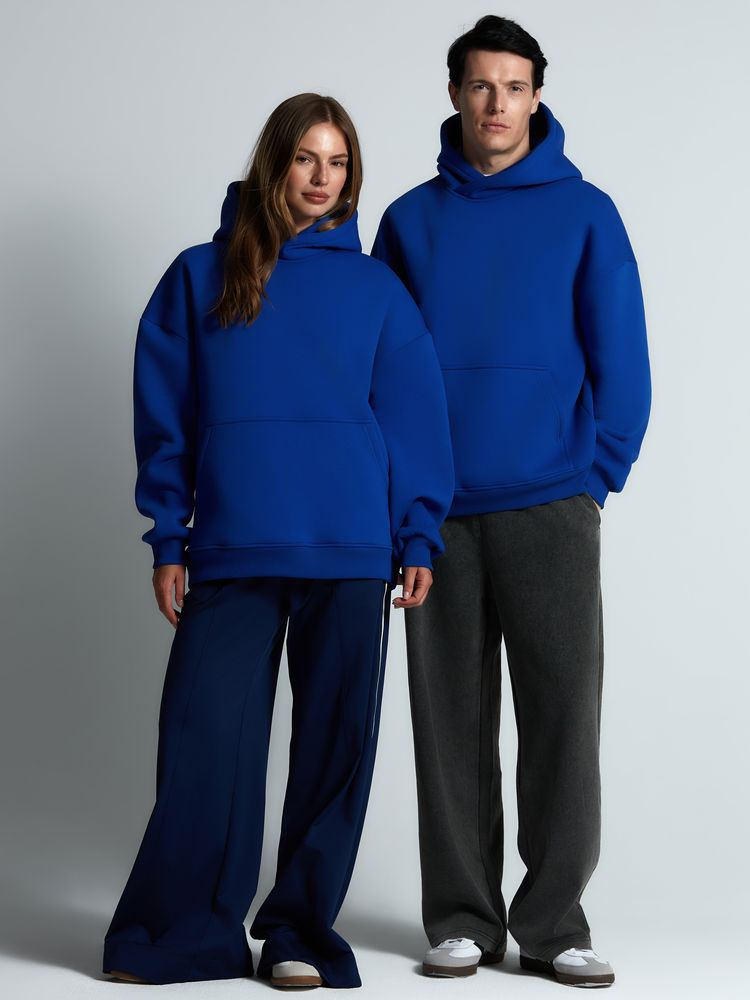 Худи Kulonga Oversize, ярко-синее — изображение 14