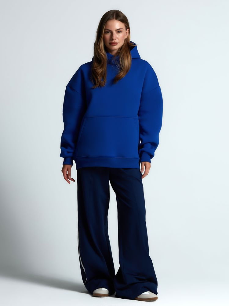 Худи Kulonga Oversize, ярко-синее — изображение 8