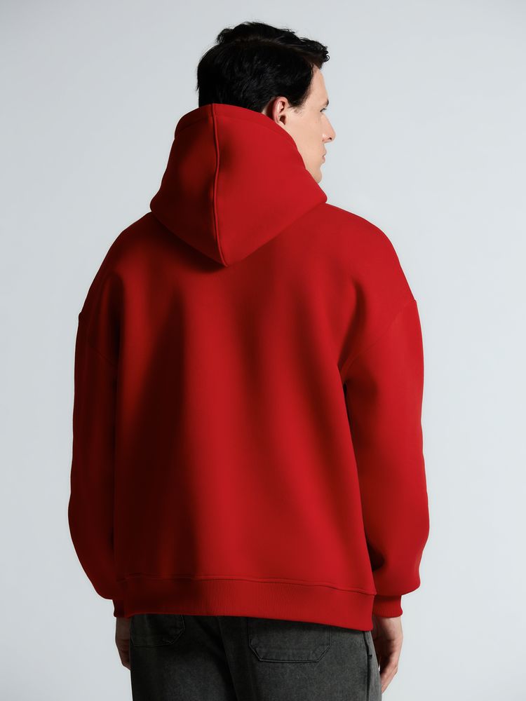 Худи Kulonga Oversize, красное — изображение 15