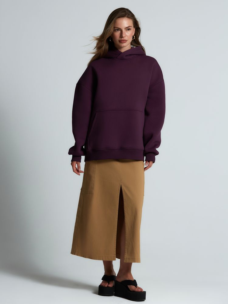 Худи Kulonga Oversize, фиолетовое — изображение 7