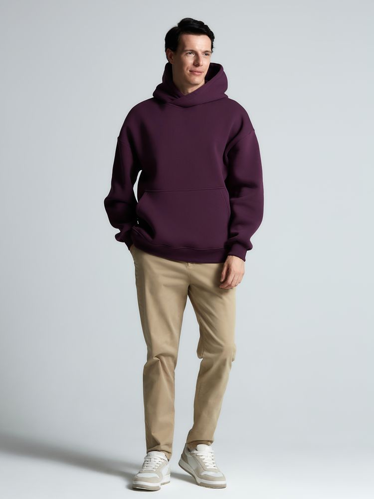 Худи Kulonga Oversize, фиолетовое — изображение 13