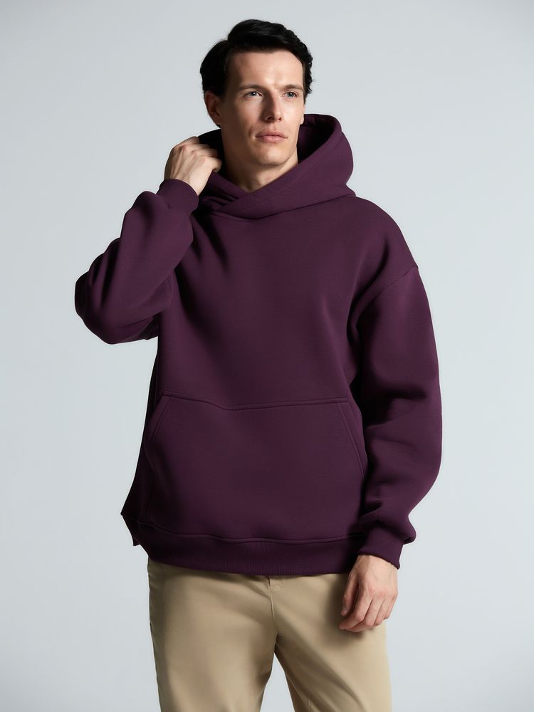 Худи Kulonga Oversize, фиолетовое — изображение 12