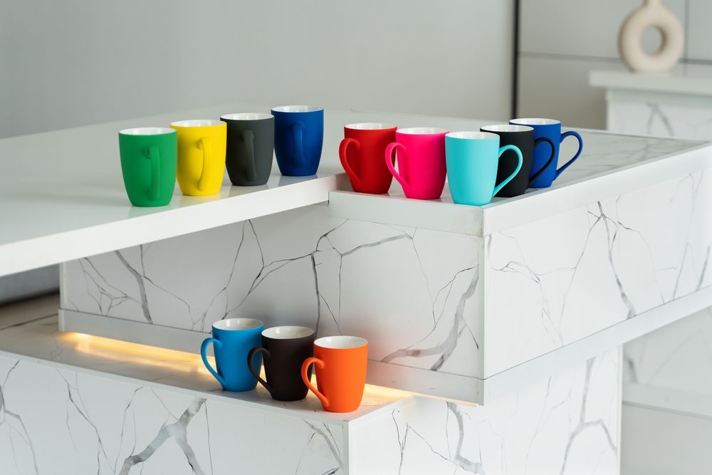 Кружка Good Morning с покрытием софт-тач, зеленая — изображение 5