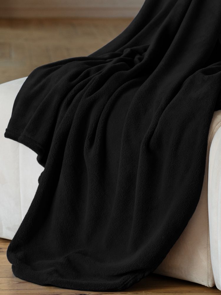 Плед Plush, черный — изображение 6