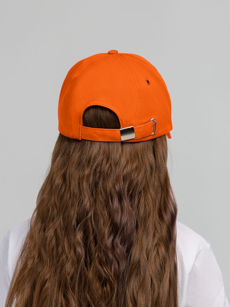 Бейсболка детская Capture Kids, оранжевая — изображение 7