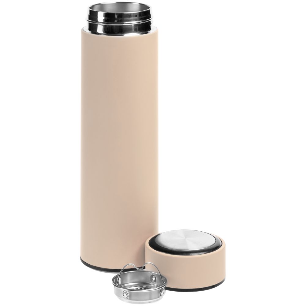 Термос с ситечком Percola, бежевый — изображение 3
