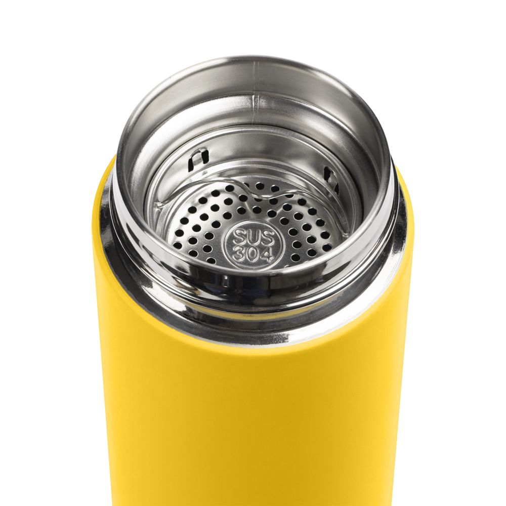 Термос с ситечком Percola, желтый — изображение 5