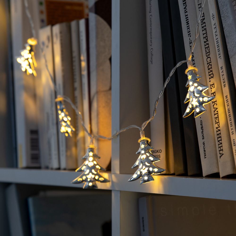 Светодиодная гирлянда Silver Lights, серебристая — изображение 6