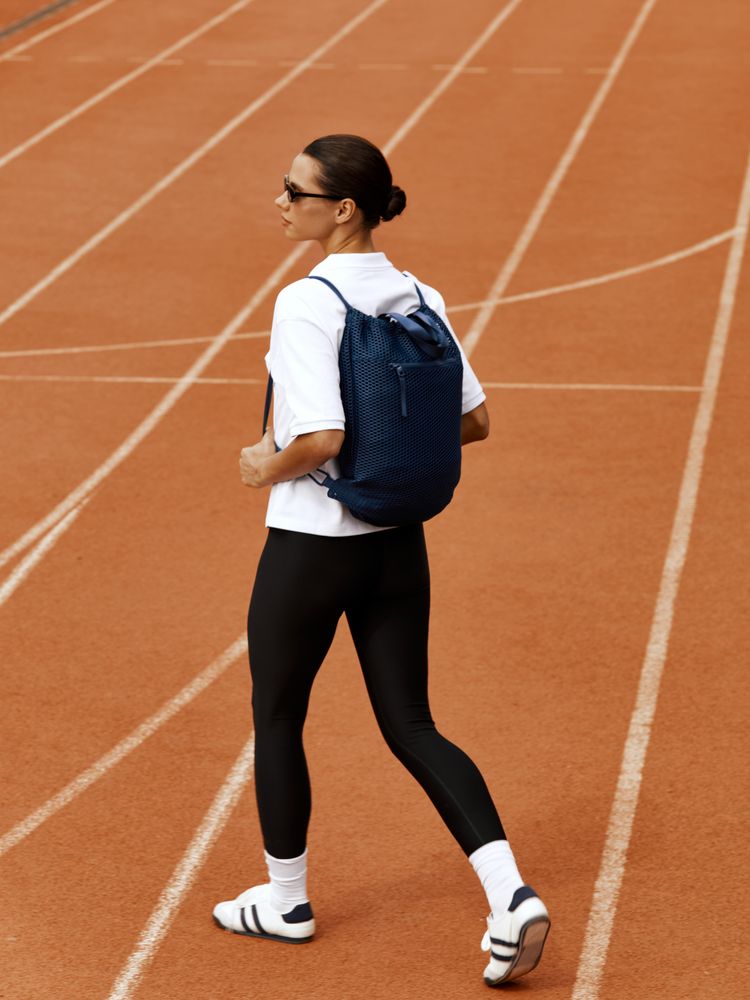 Рюкзак-мешок Verkko, темно-синий — изображение 7