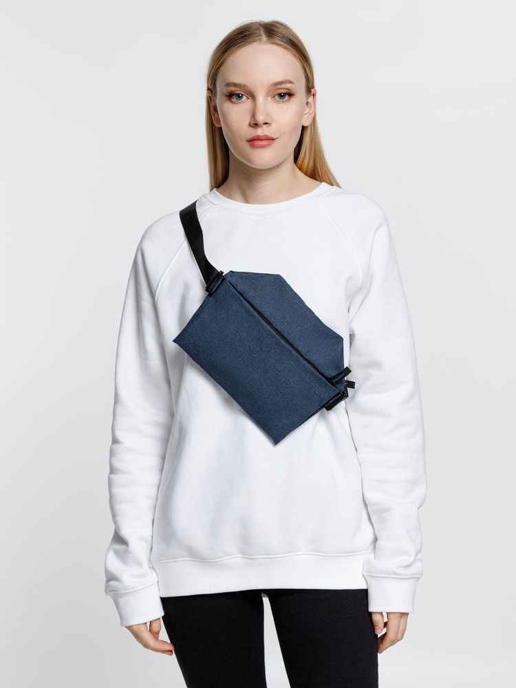 Поясная сумка Remark S, синяя — изображение 12