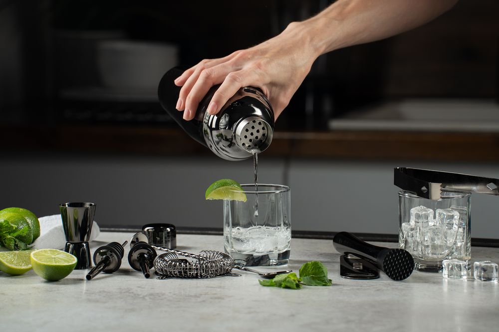 Набор для приготовления коктейлей Splash Maker, черный — изображение 5