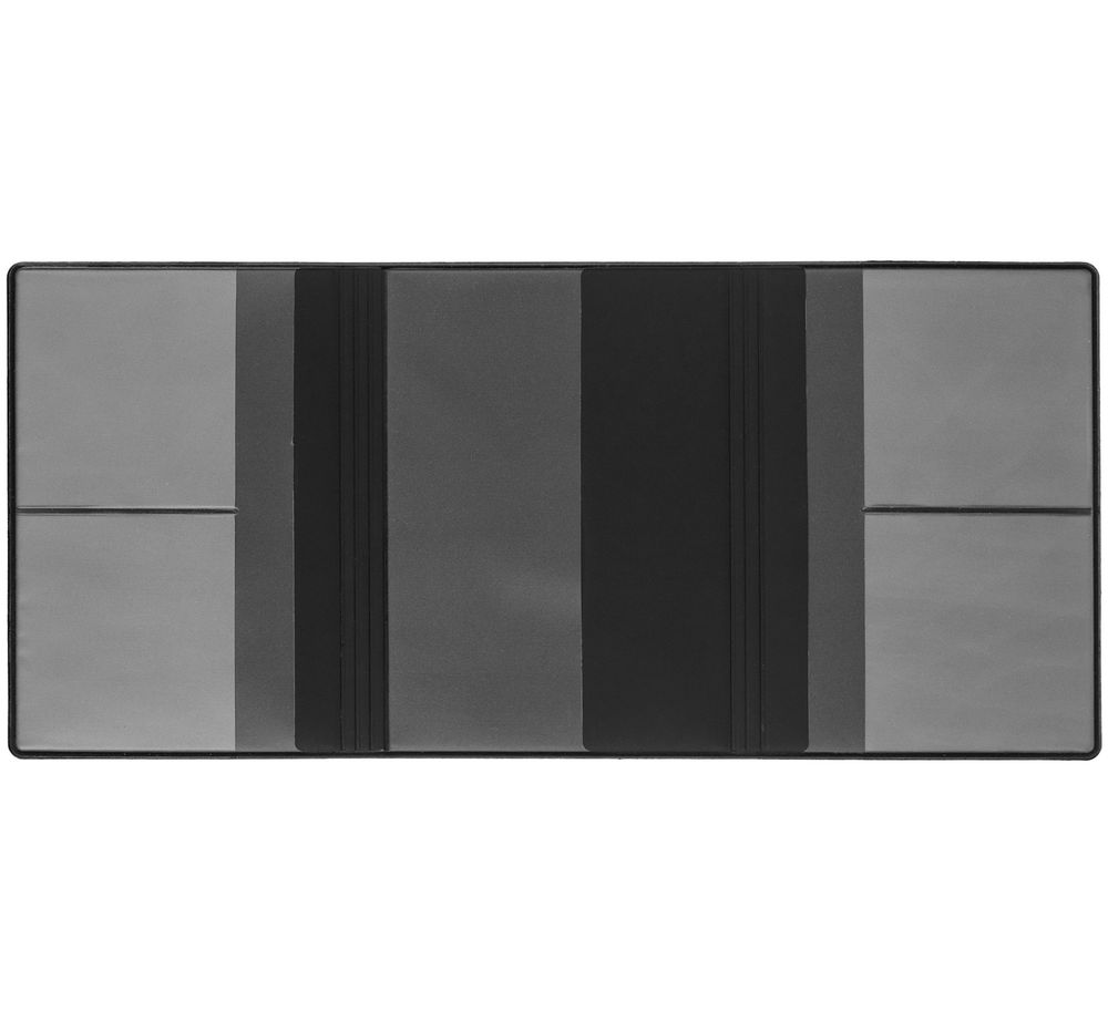 Обложка для автодокументов Dorset, черная — изображение 5