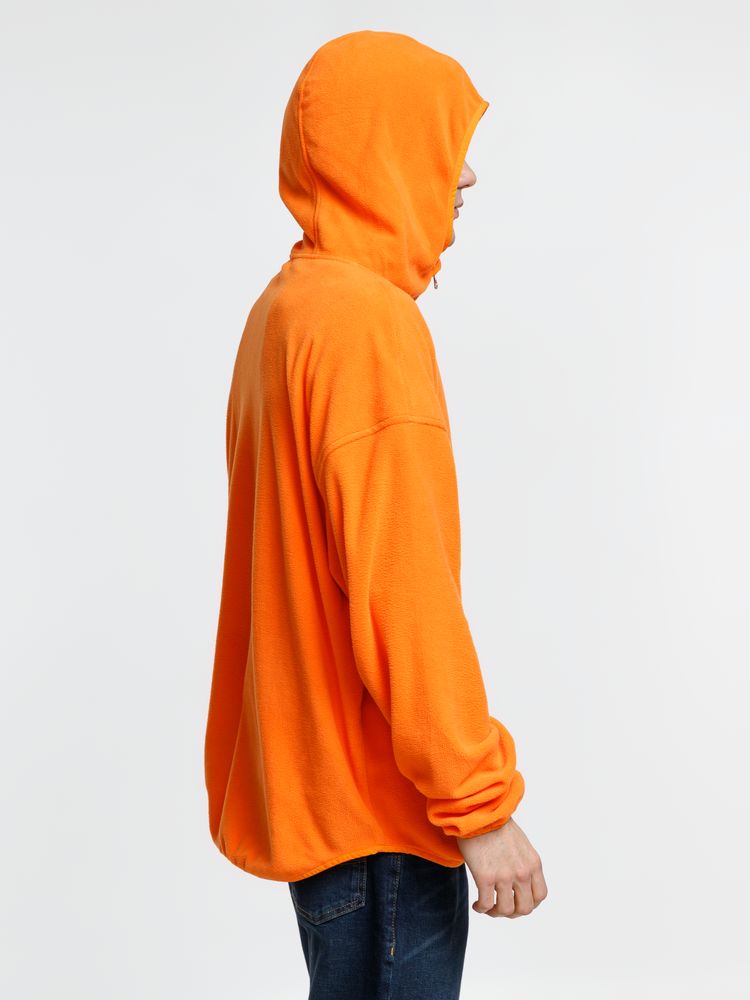 Анорак флисовый унисекс Fliska, оранжевый — изображение 9