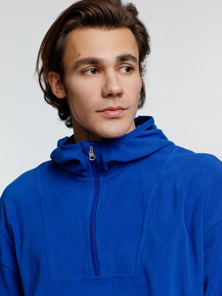 Анорак флисовый унисекс Fliska, ярко-синий — изображение 10