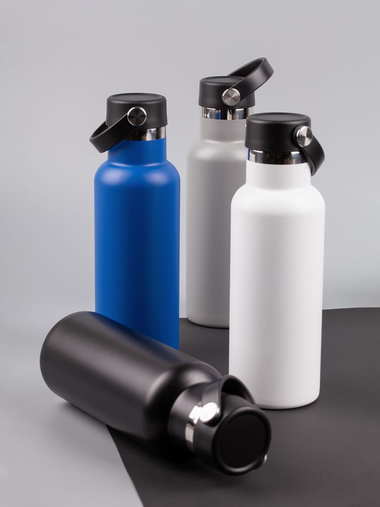 Термобутылка Bidon, черная — изображение 13