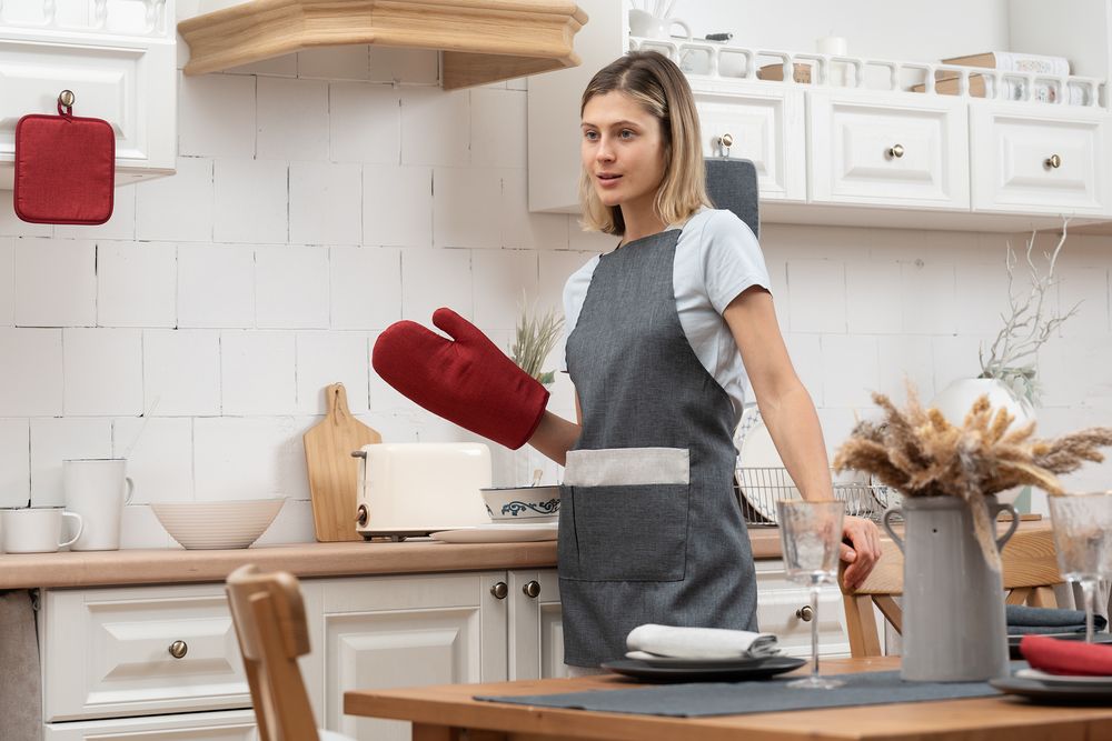 Фартук Settle In, темно-серый — изображение 10