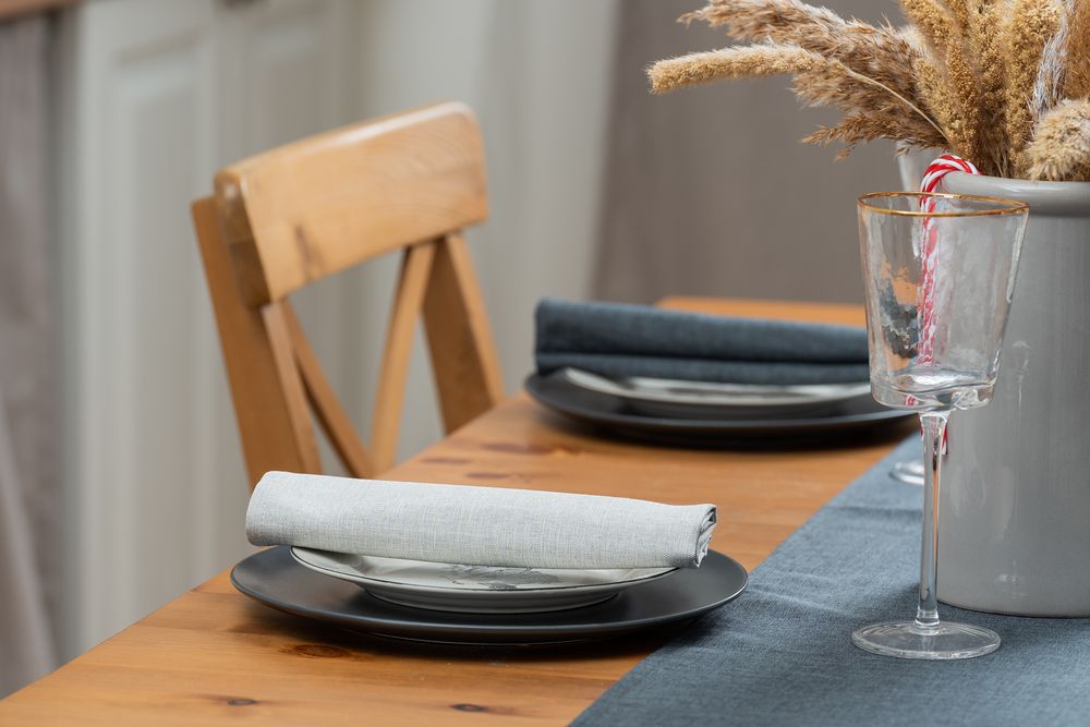 Салфетка сервировочная Settle In, серая — изображение 9