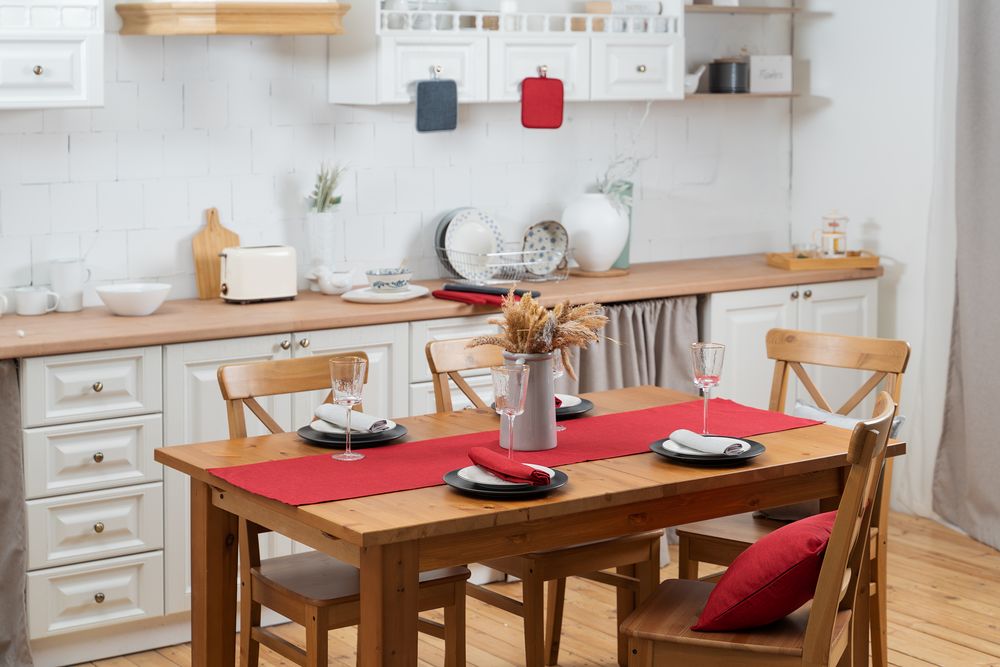 Дорожка сервировочная Settle In, красная — изображение 9