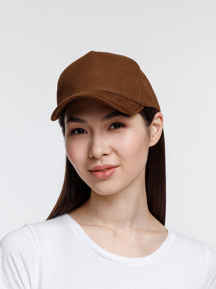 Бейсболка Standard, коричневая — изображение 10