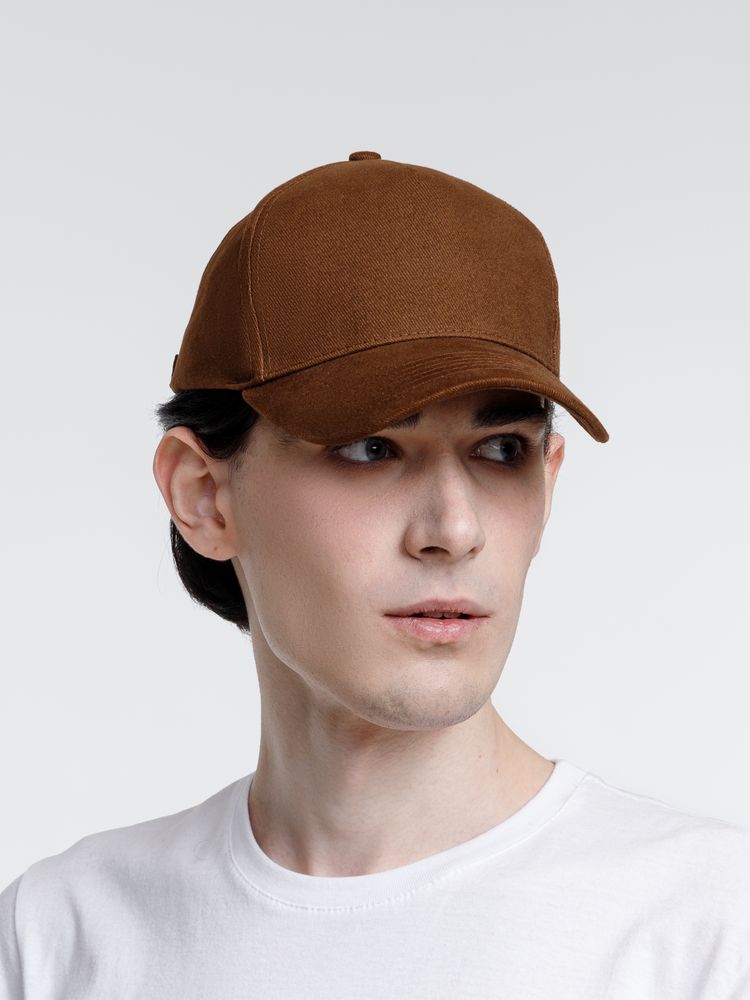 Бейсболка Standard, коричневая — изображение 6