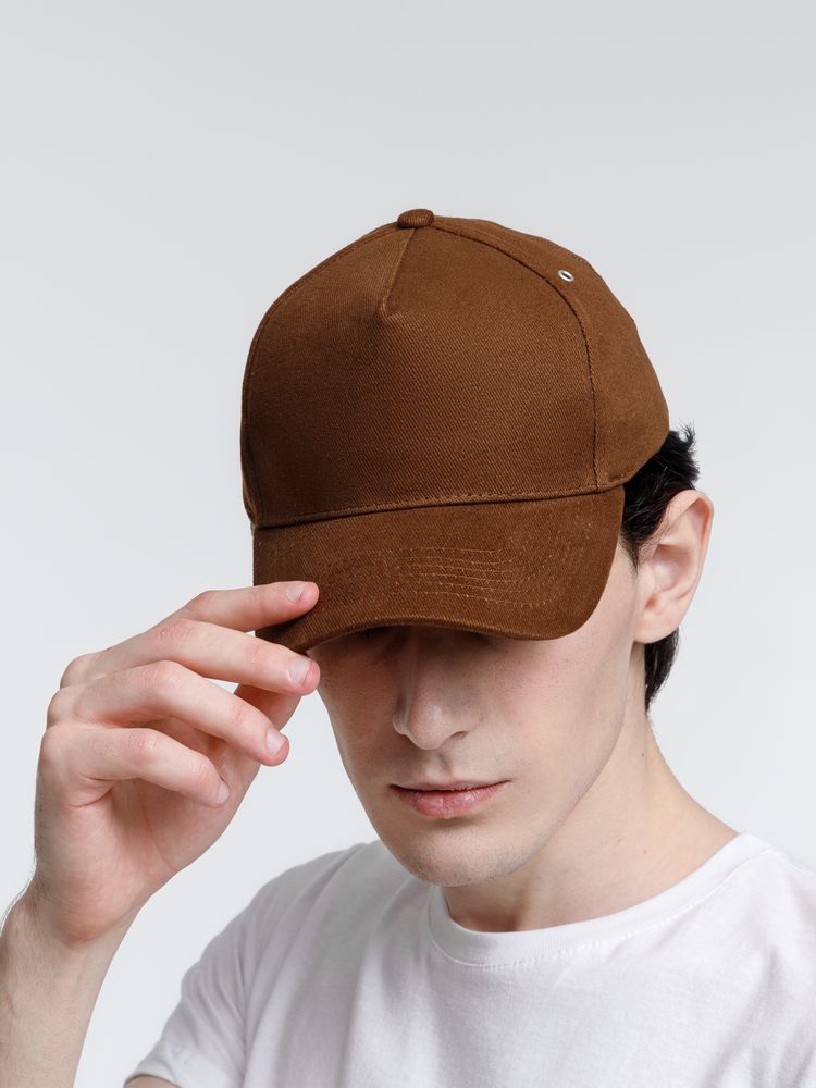 Бейсболка Standard, коричневая — изображение 7