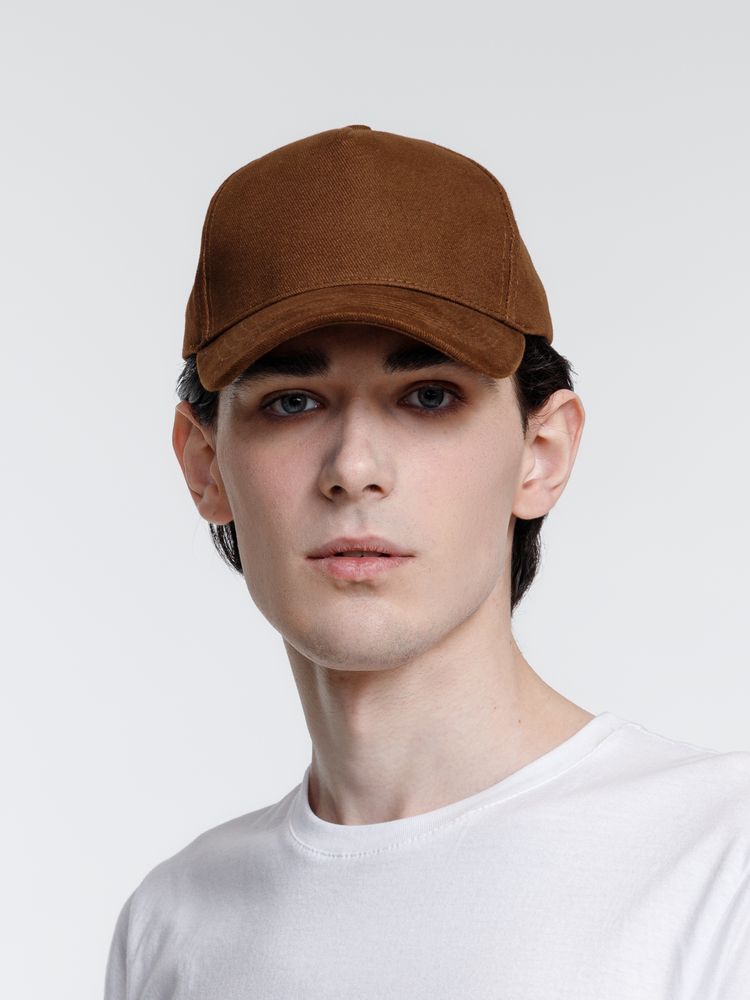 Бейсболка Standard, коричневая — изображение 5