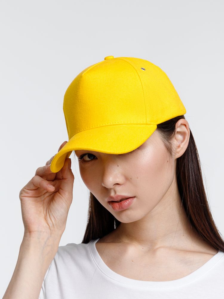 Бейсболка Standard, желтая — изображение 5