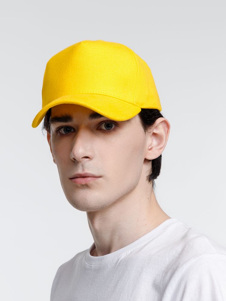 Бейсболка Standard, желтая — изображение 9