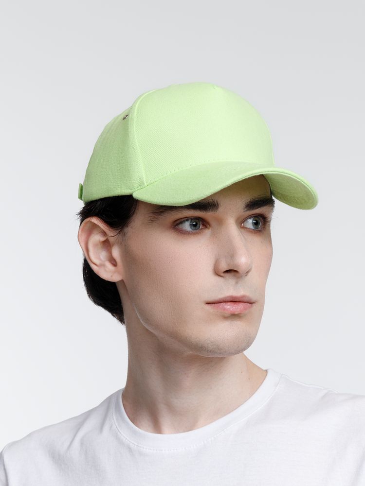 Бейсболка Standard, светло-зеленая — изображение 7