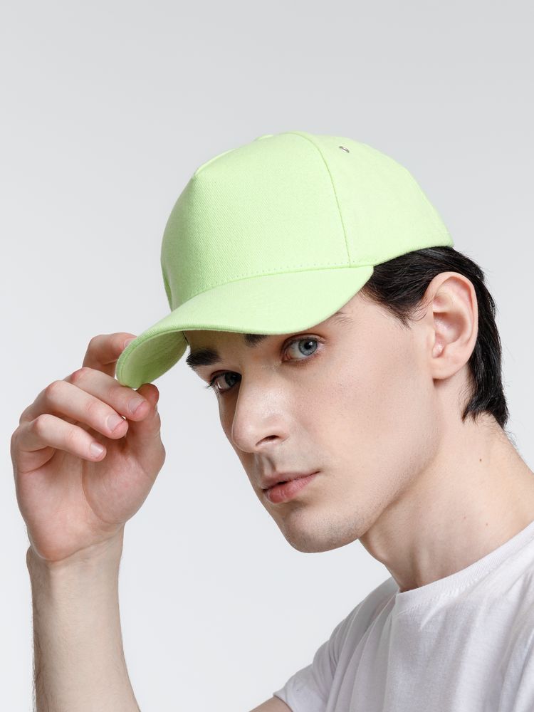 Бейсболка Standard, светло-зеленая — изображение 5