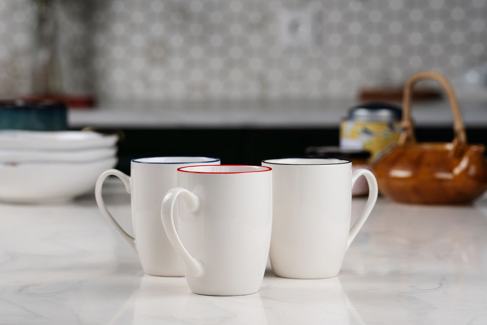 Кружка Simmy, белая с красным — изображение 6