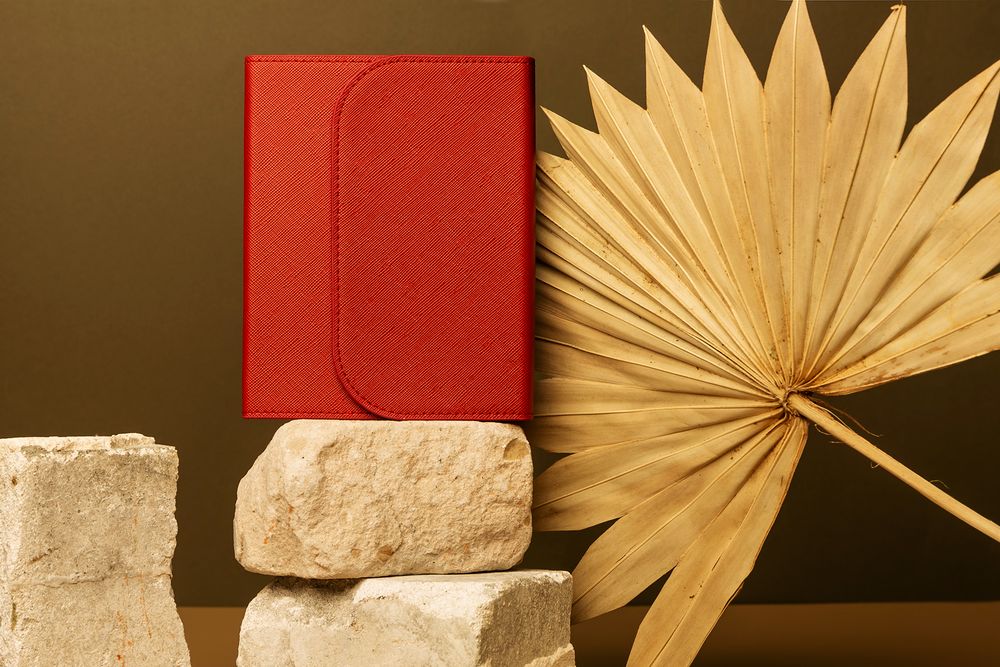 Ежедневник Clappy Mini, недатированный, красный — изображение 9