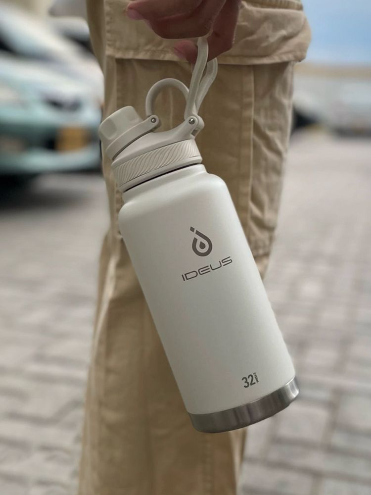 Термобутылка Fujisan XL, белая (молочная) — изображение 19