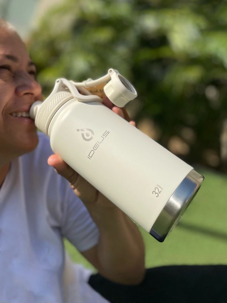 Термобутылка Fujisan XL, белая (молочная) — изображение 18