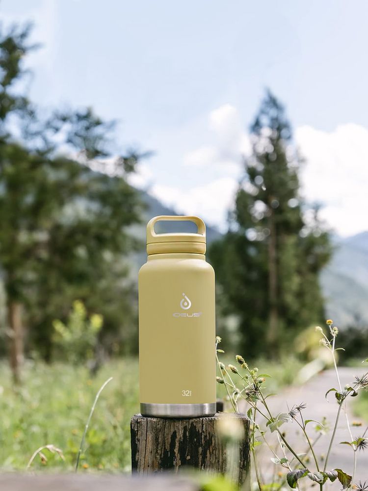 Термобутылка Fujisan XL, желтая — изображение 16