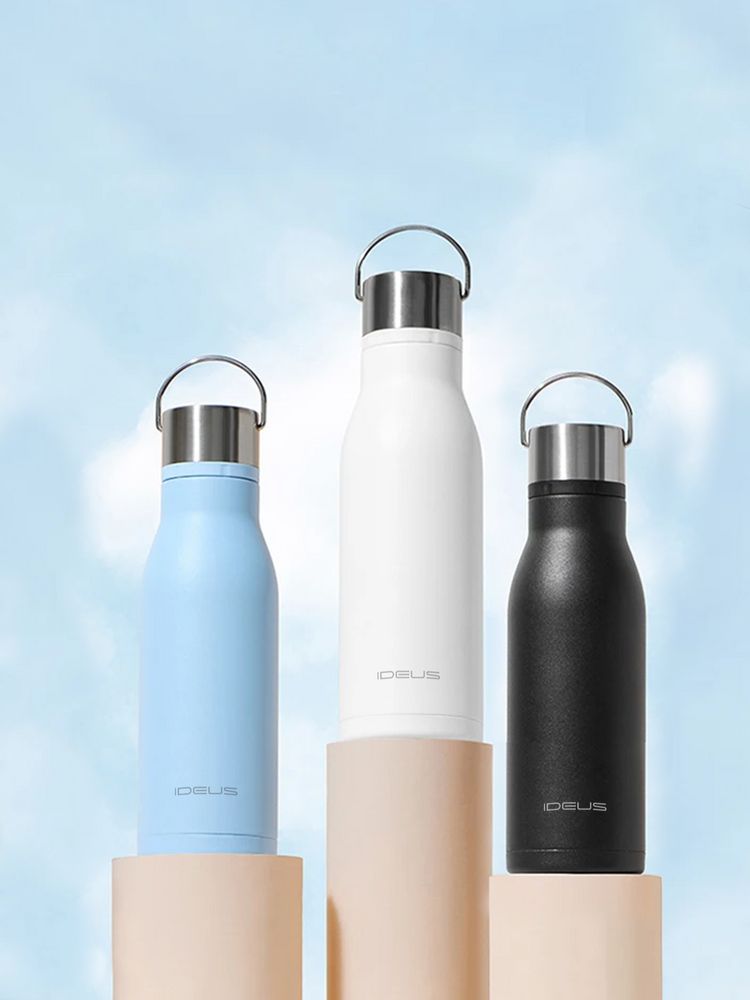 Термобутылка Tabenodo, голубая — изображение 9