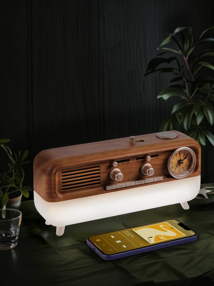 Bluetooth-колонка с часами и подсветкой Multiverse — изображение 15