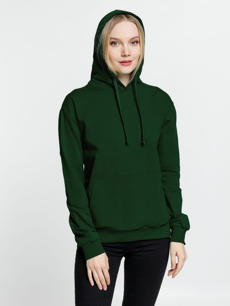 Худи Kirenga 2.0, темно-зеленое — изображение 13