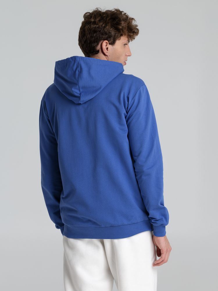 Толстовка на молнии с капюшоном Siverga 2.0, ярко-синяя — изображение 9