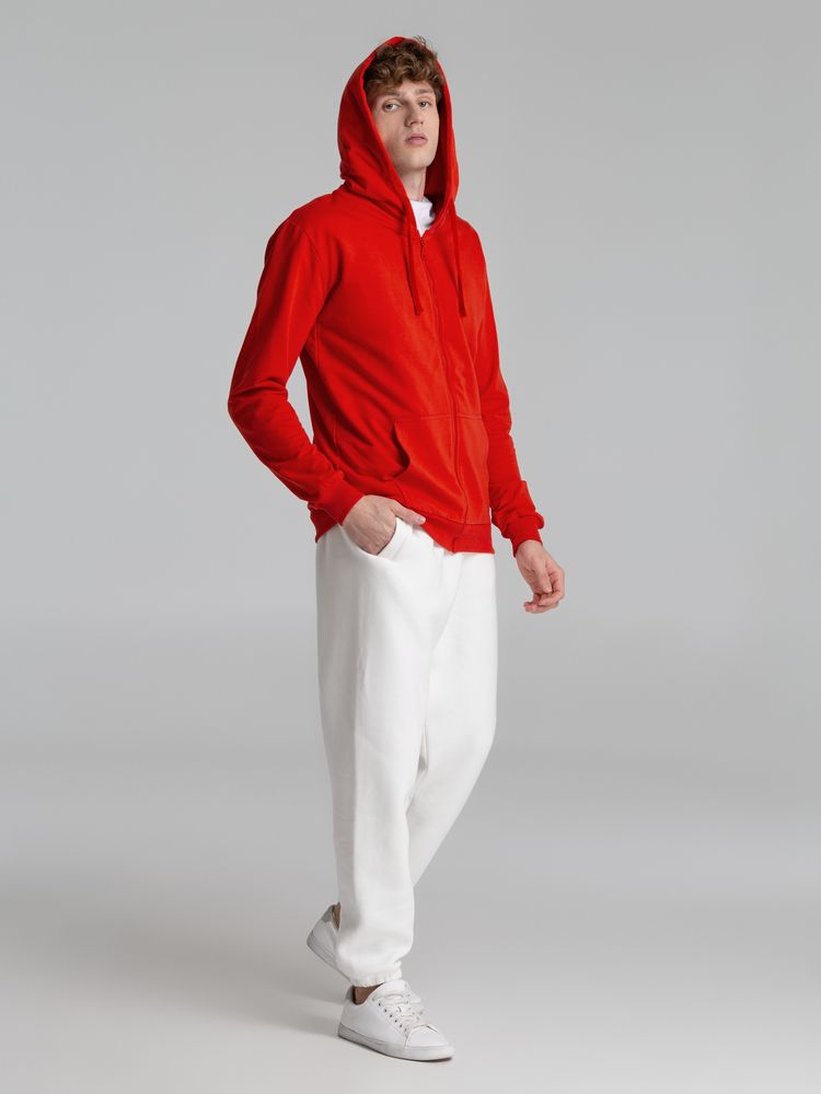 Толстовка на молнии с капюшоном Siverga 2.0, красная — изображение 12