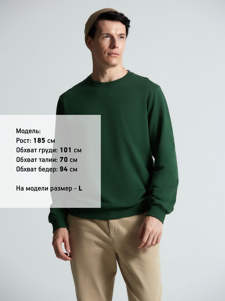 Свитшот Toima 2.0, темно-зеленый — изображение 4