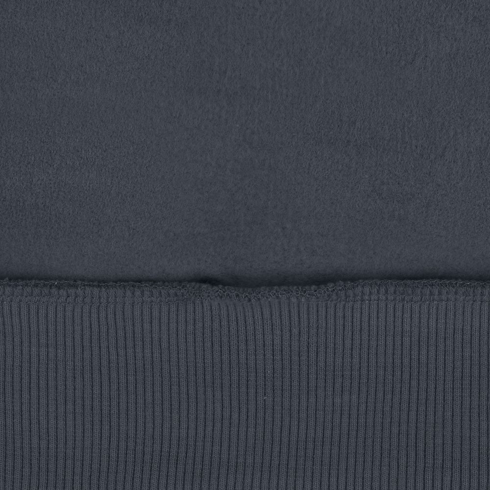 Толстовка на молнии с капюшоном Siverga Heavy 2.0, темно-серая (графит) — изображение 6