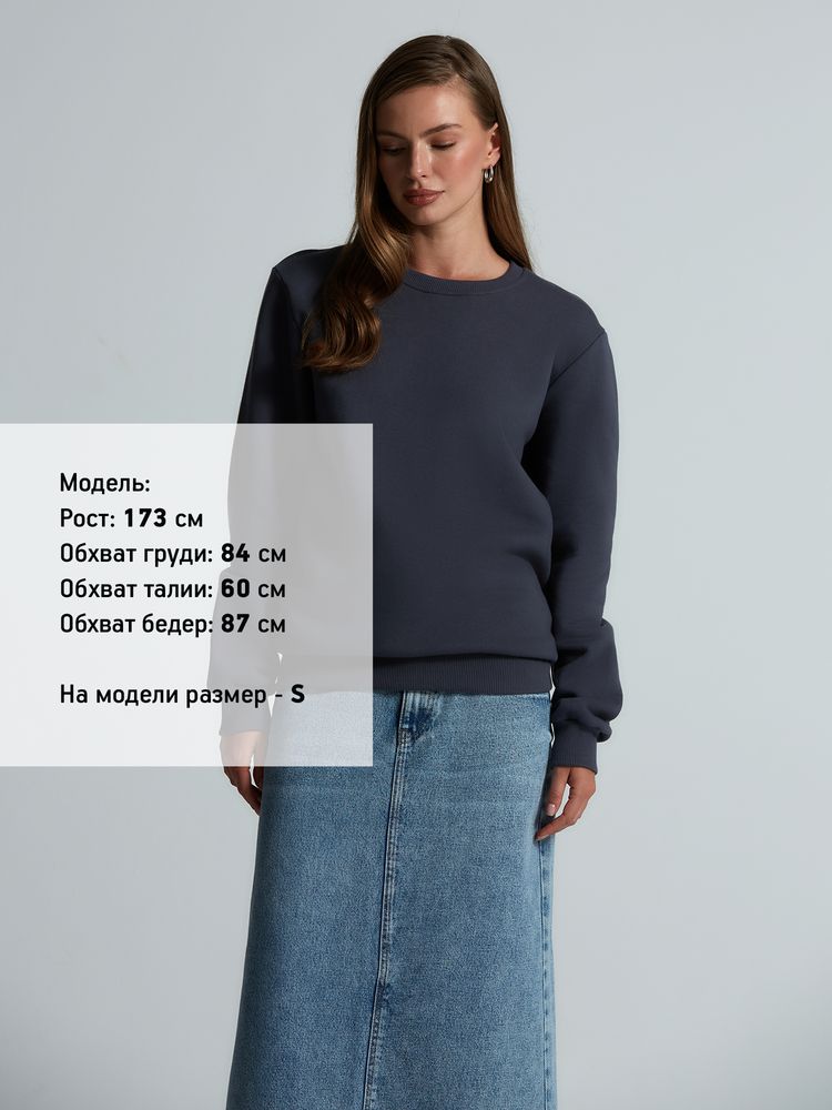 Свитшот Toima Heavy 2.0, темно-серый (графит) — изображение 9