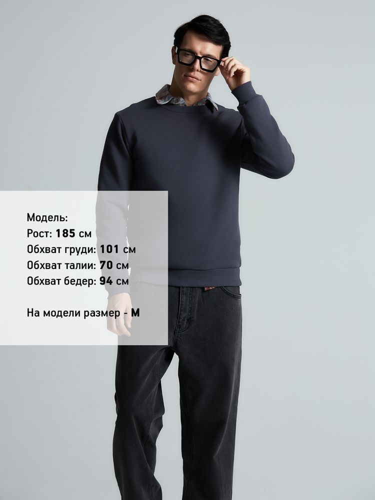 Свитшот Toima Heavy 2.0, темно-серый (графит) — изображение 4